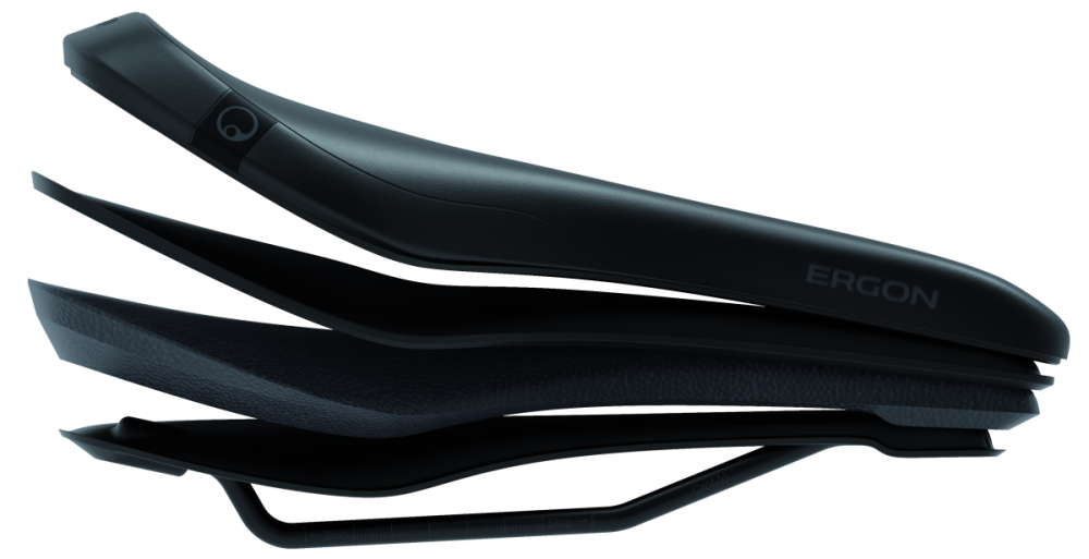 Ergon Sattel SM E-Mountain Core Prime Men S/M ohne Öffnung stealth