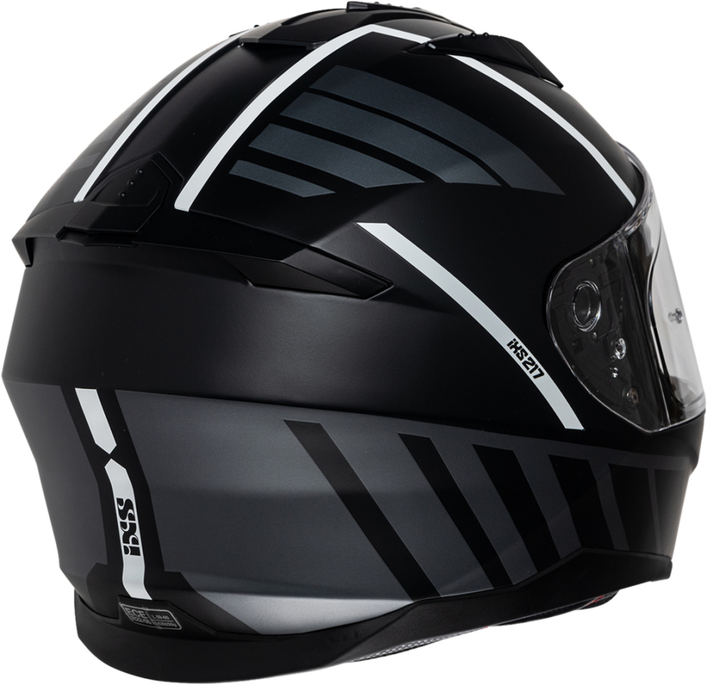 IXS Integralhelm iXS217 2.0 matt schwarz-weiss