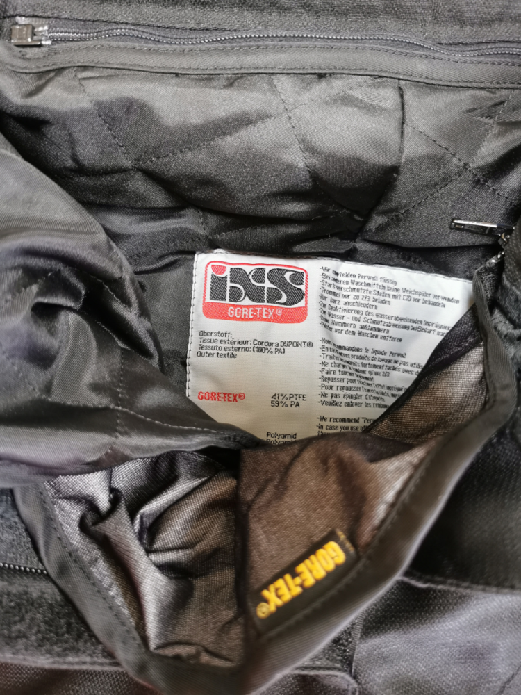 IXS X-HOSE TANGER SCHWARZ DS