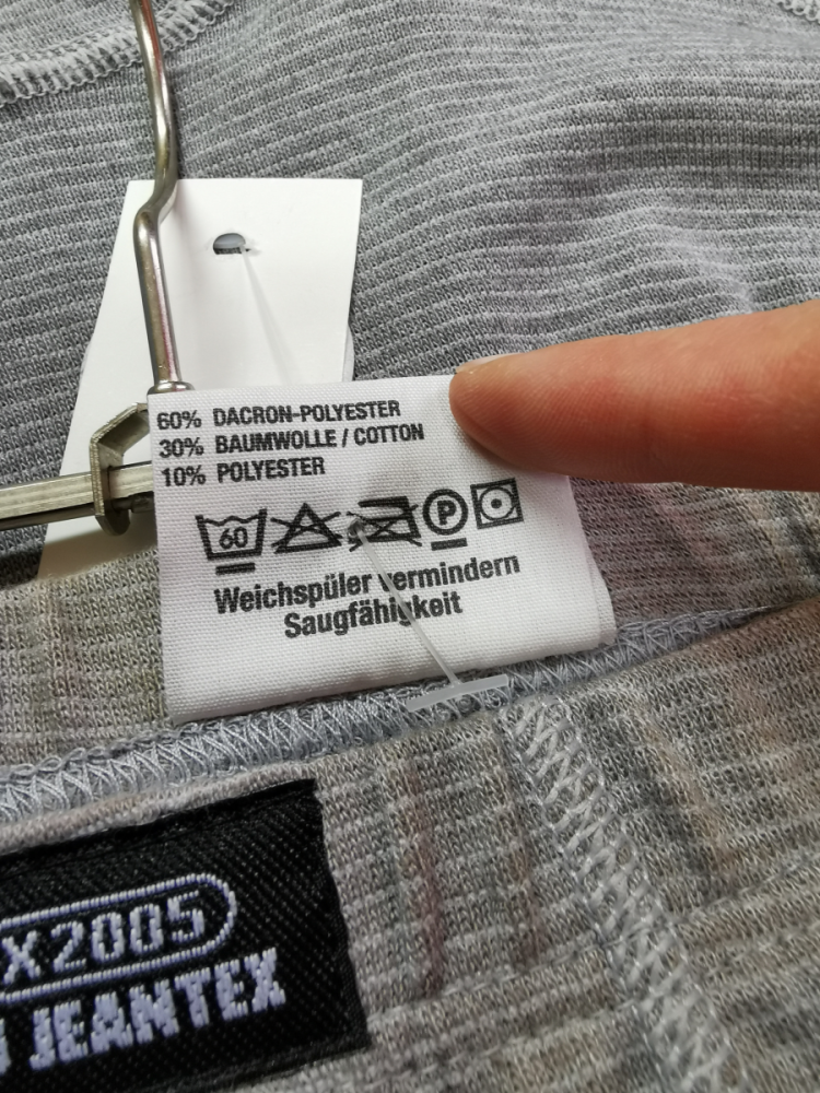 Jeantex Shorts JX Volturno Anthrazit XL