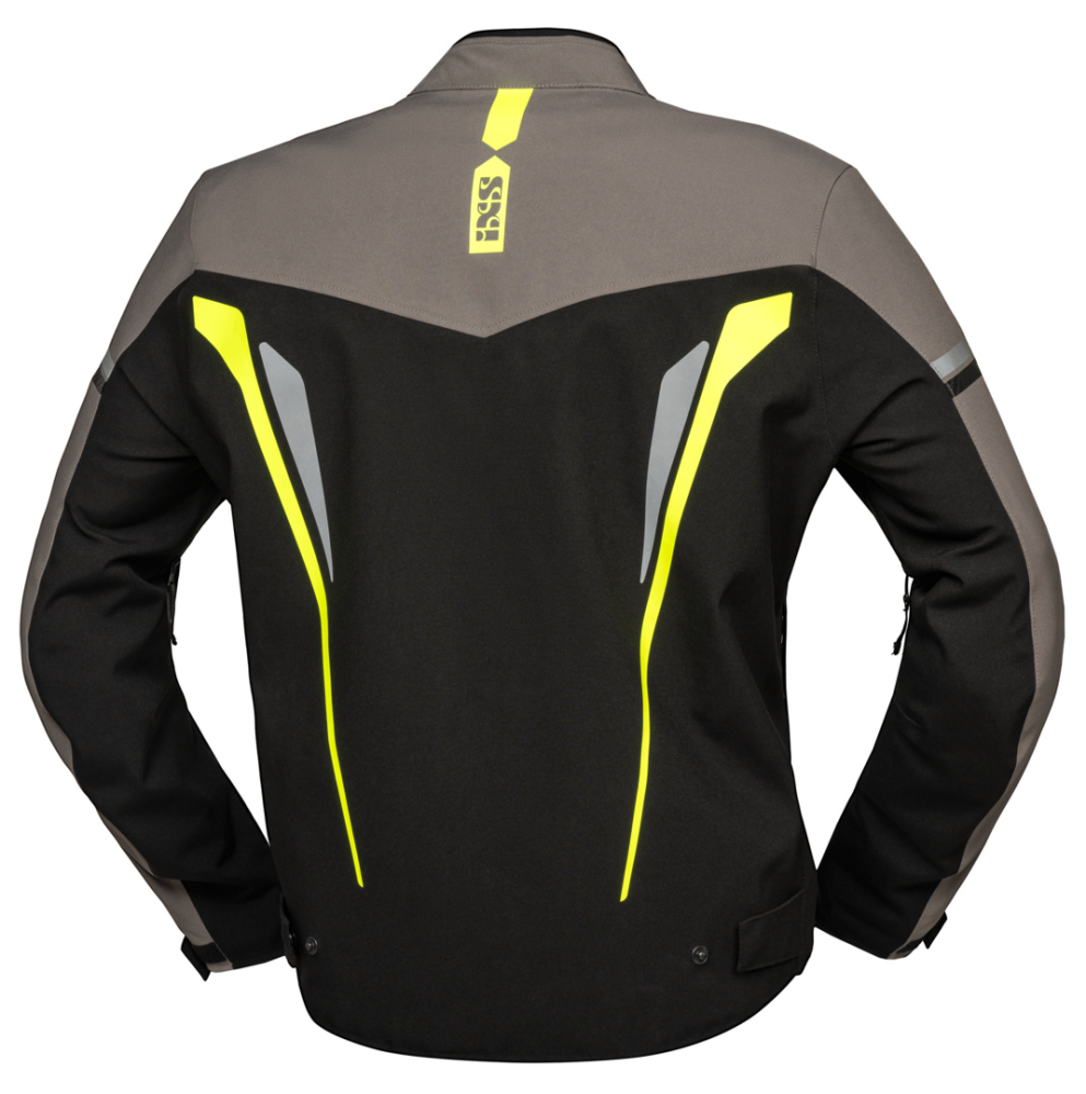 IXS Sport Jacke TS-Pro ST+ schwarz-grau-fluo gelb XL