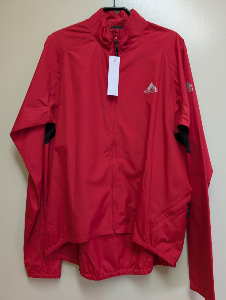 Vaude Windjacke Fly red