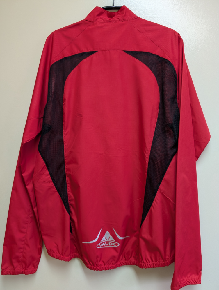 Vaude Windjacke Fly red