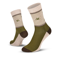 Le Patron Vintage Cyclist Socks army green (39-42)