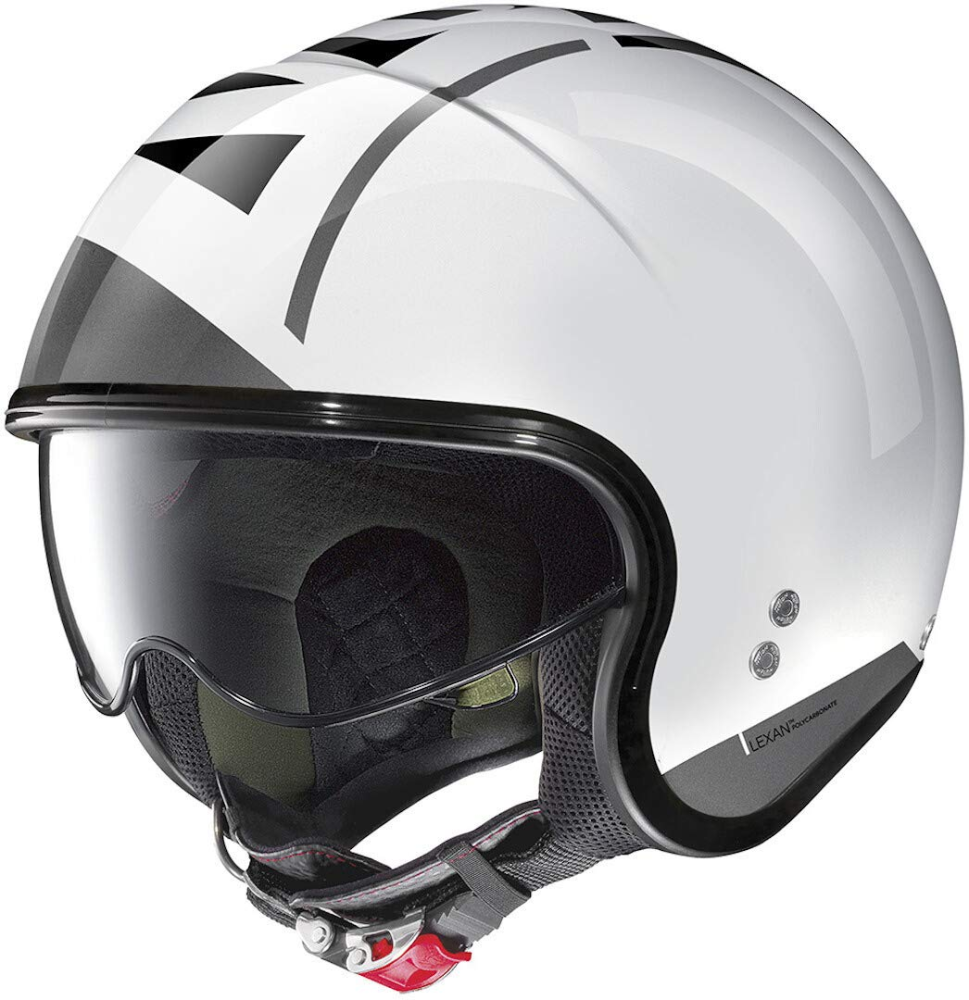 Nolan Jethelm N21 Avant-Garde #95, weiss-silber-grau 2XL