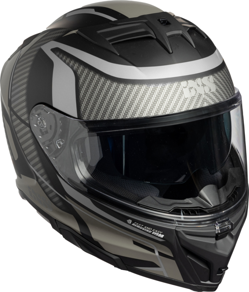 IXS Integralhelm iXS912 SV 2.0 Blade matt schwarz-silber S
