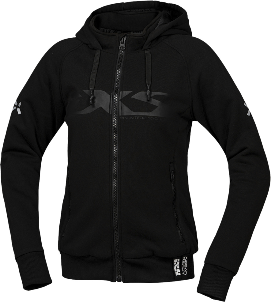 IXS Damen Rapid 1.0 Hoodie schwarz D