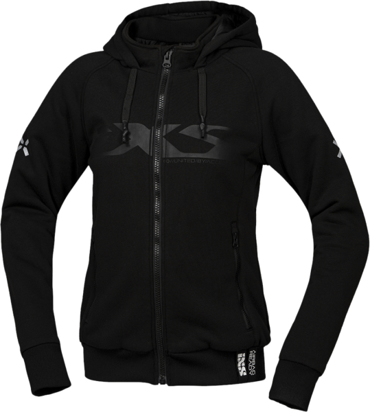 IXS Damen Rapid 1.0 Hoodie schwarz DM