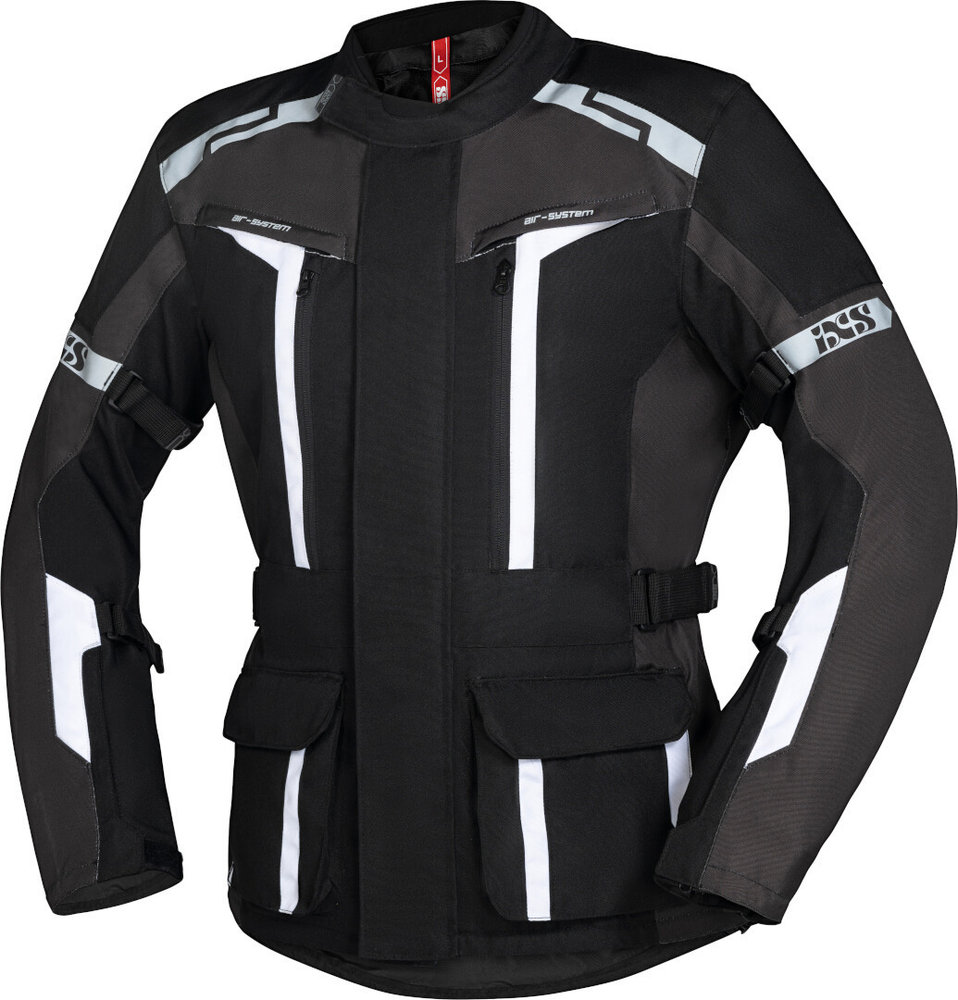 IXS Tour Jacke Evans-ST 2.0 schwarz-grau-weiss
