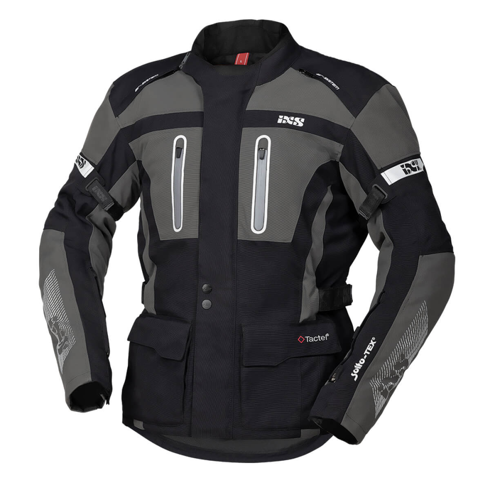 IXS Tour Jacke Pacora-ST schwarz-grau 2XL