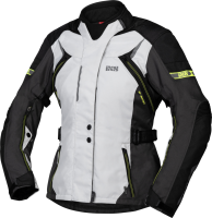 IXS Tour Damen Jacke Liz-ST grau-schwarz-gelb DS