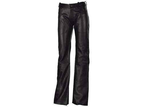 IXS Leder-Damen-Hose Rebecca schwarz