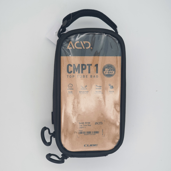 ACID Oberrohrtasche CMPT 1 black