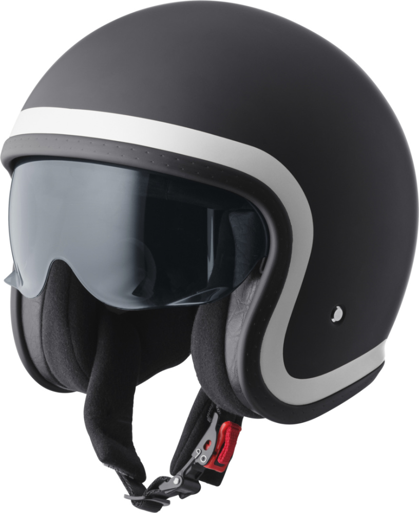 gms Jethelm Ride matt schwarz-weiss M