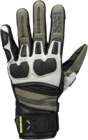 IXS Tour Handschuh Montevideo-Air 2.0 schwarz-oliv-hellgrau M