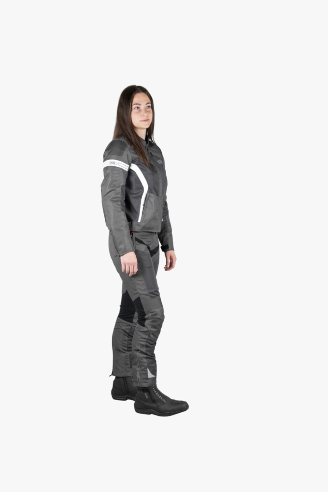 IXS Sport Damen Jacke Trigonis-Air dunkelgrau-grau-weiss DL