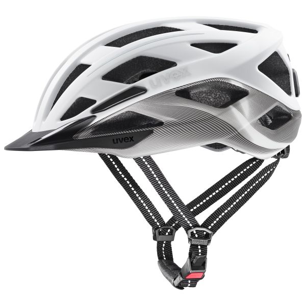 Uvex City I-vo 2 white silver matt 56-60