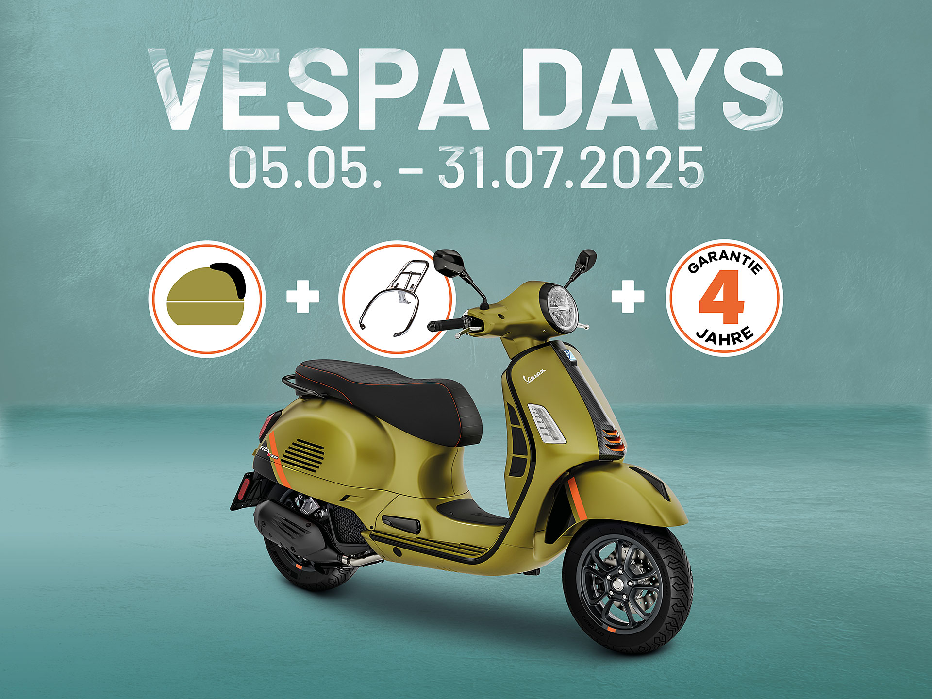 Vespa Topcase Aktion